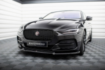 Jaguar XE X760 Facelift 2019+ Frontläpp / Frontsplitter V.2 Maxton Design